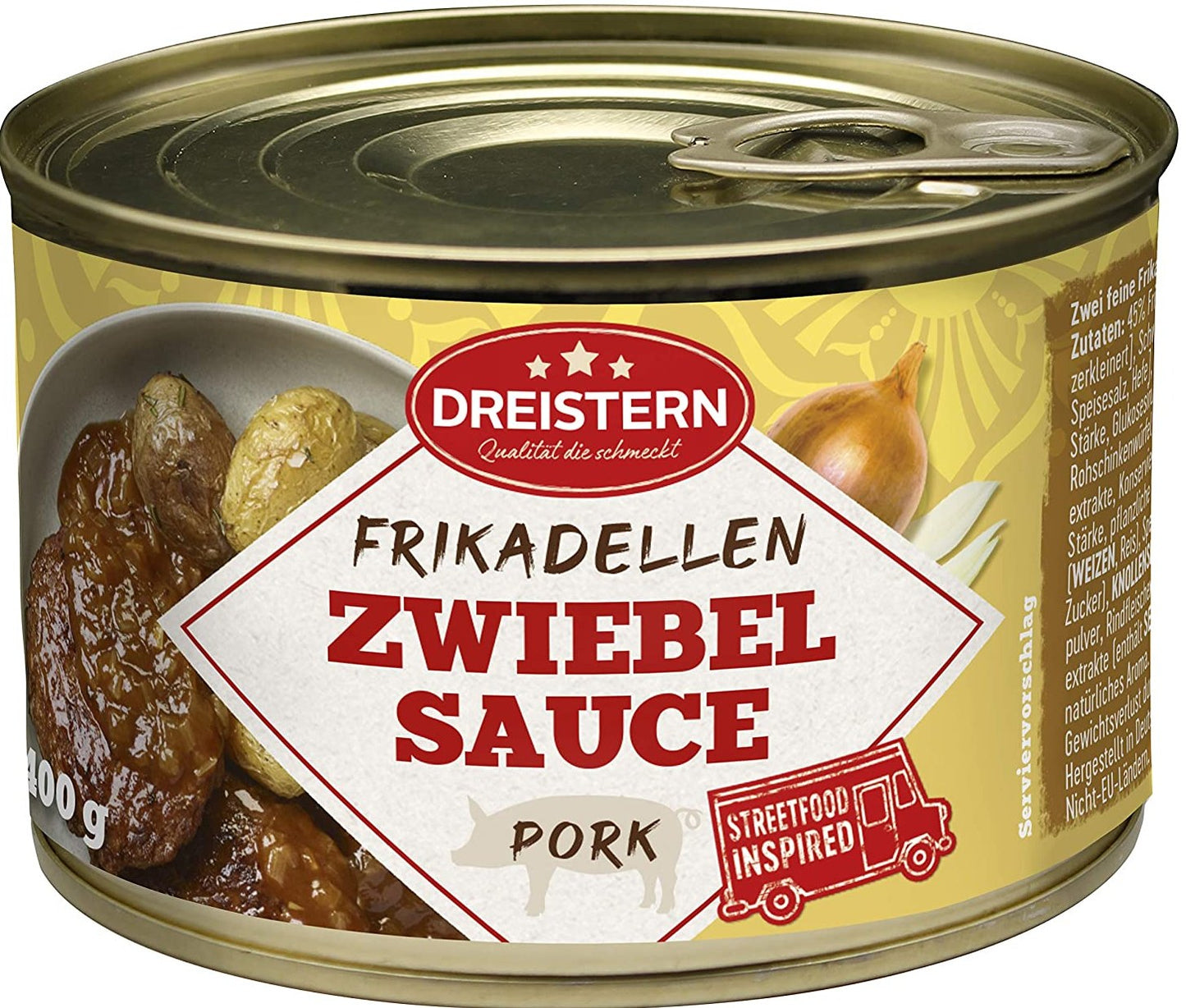 2 Frikadellen in Zwiebelsauce 400gr.