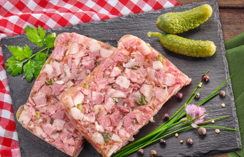 NEU Sülze mit Gurke 250gr. Glas