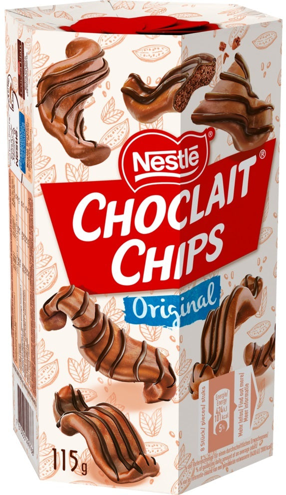 NEU Nestle Choclait Chips Original 115gr.