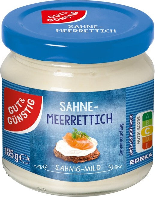 G&G Sahnemeerrettich mild 185gr.