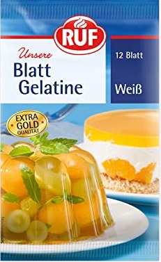 Blattgelatine 12er pack