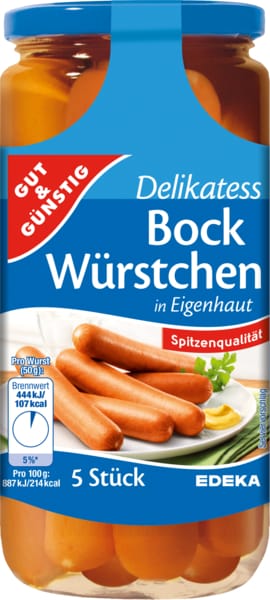G&G Delikatess Bockwürstchen