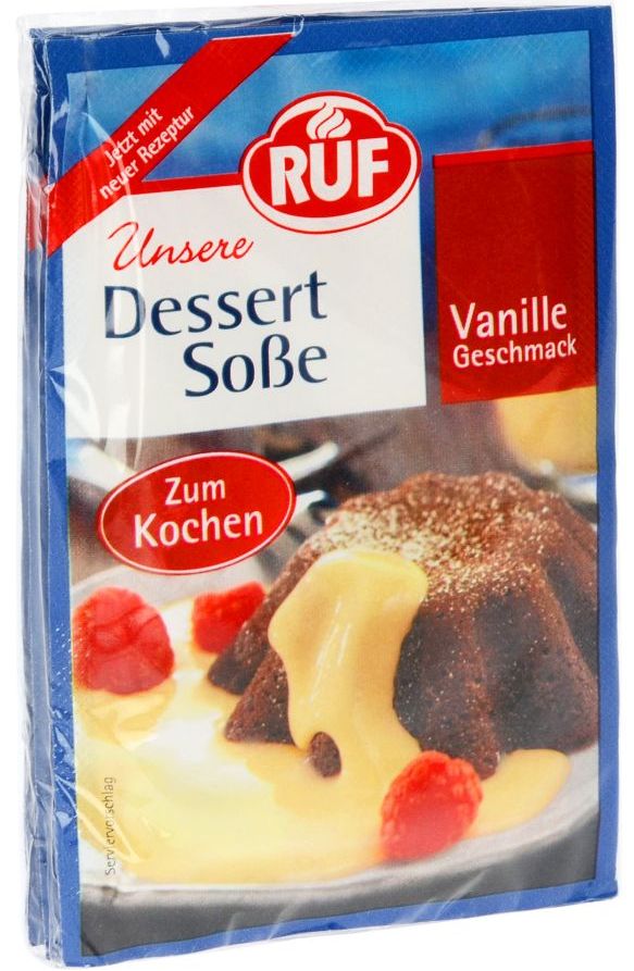 Dessertsoße - Vanille, zum Kochen, 3er Pack