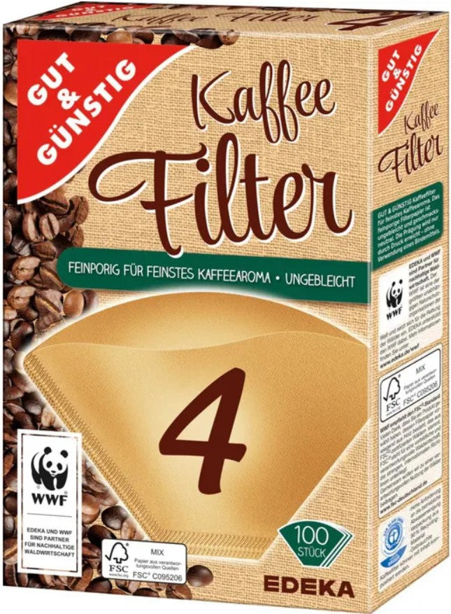 Gut und günstig Kaffeefilter Grösse 4
