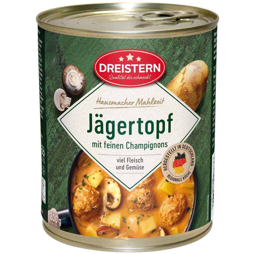 Jägertopf mit feinen Champignons 800gr.