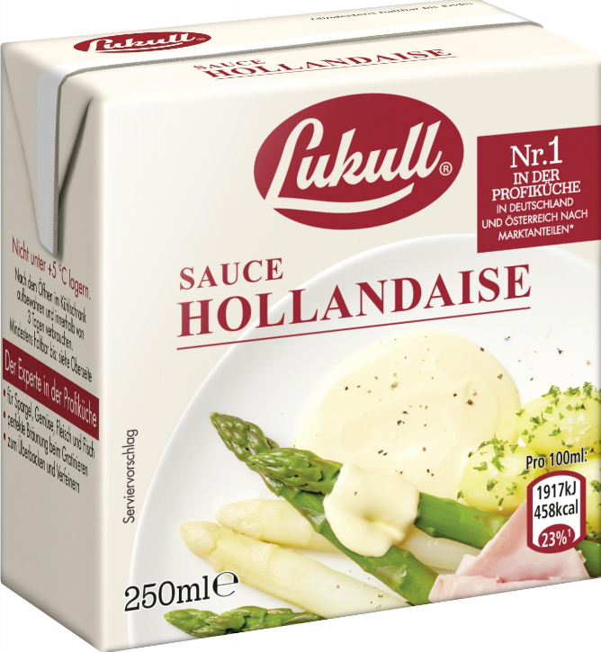 NEU Lukull Sauce Hollandaise 250ml