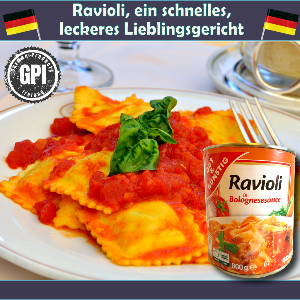 G&G Ravioli in Bolognesesauce