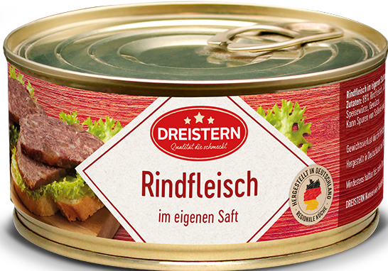 Rindfleisch im eigenen Saft, 300g