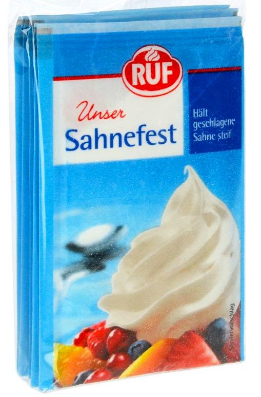 Sahnefest, 5x 8g