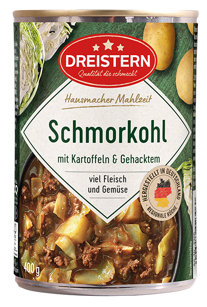 Schmorkohl mit Kartoffeln und Gehacktem 800g