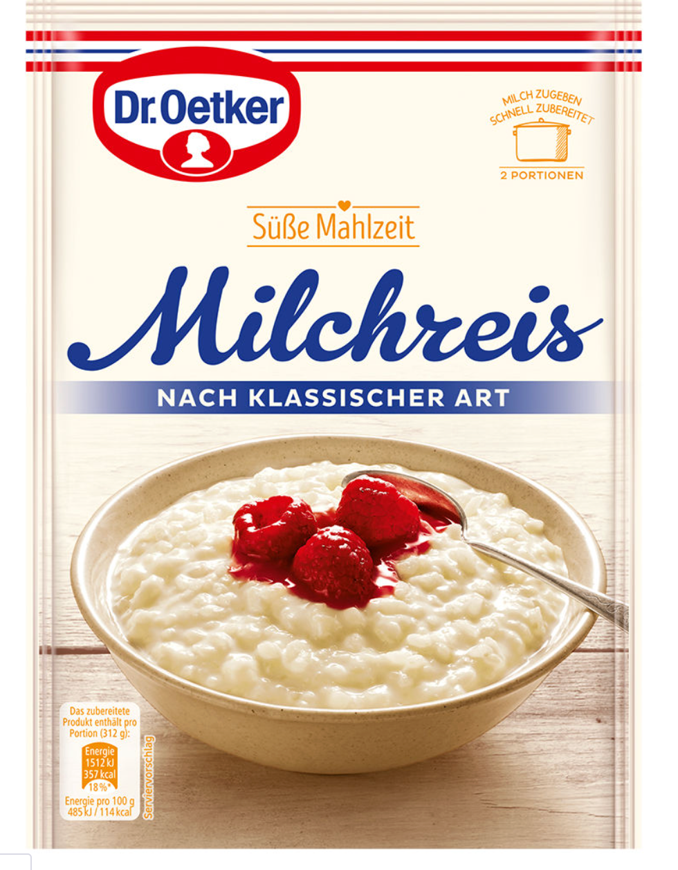 Dr. Oetker Milchreis - klassisch-