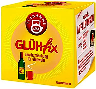 Glühfix - Gewürzmischung für Glühwein - 10 Btl. in der Box