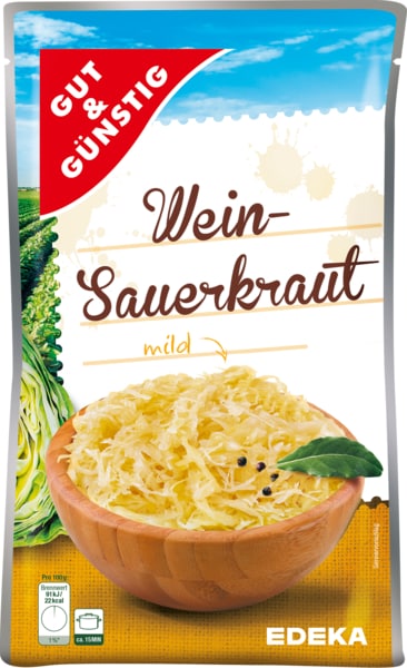 G&G Weinsauerkraut 520g