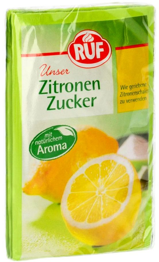Zitronenzucker, 3x 10g