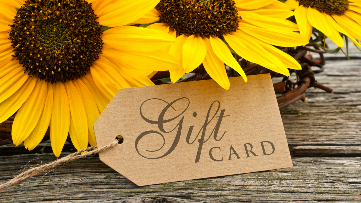 Gift vouchers