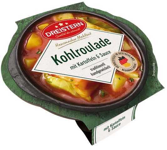 NEU Kleine Kohlroulade mit Kartoffeln in Pikanter Sauce