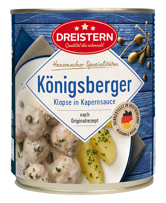 Königsberger Klopse mit Kapernsauce 400 gr.