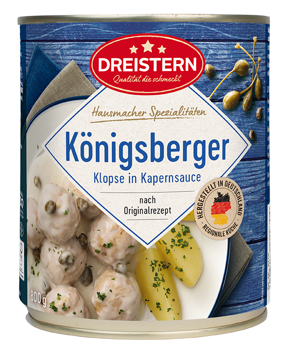 Königsberger Klopse in Kapernsauce 800gr.