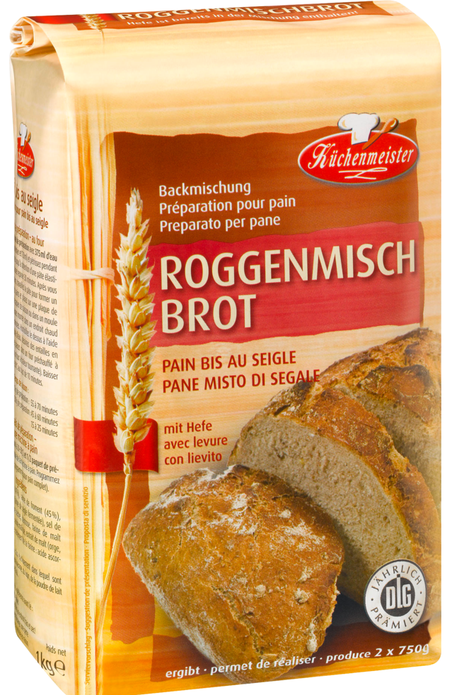 Küchenmeister Roggenmischbrot - Backmischung -