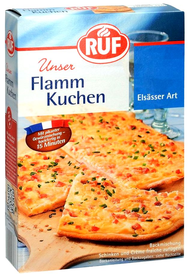 Flamm Kuchen - Elsässer Art -