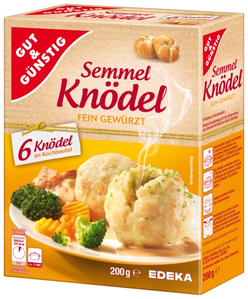 G&G 6 Semmel-Knödel im Kochbeutel 200g