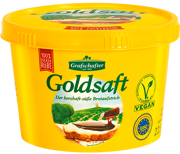 Grafschafter Goldsaft - Der herzhaft-süße Brotaufstrich (225g Becher)