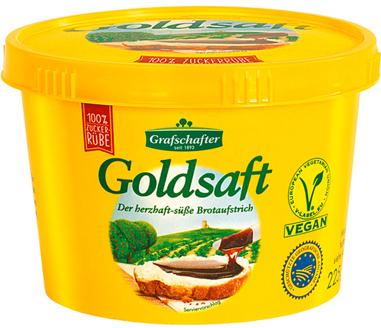 Grafschafter Goldsaft - Der herzhaft-süße Brotaufstrich (225g Becher)