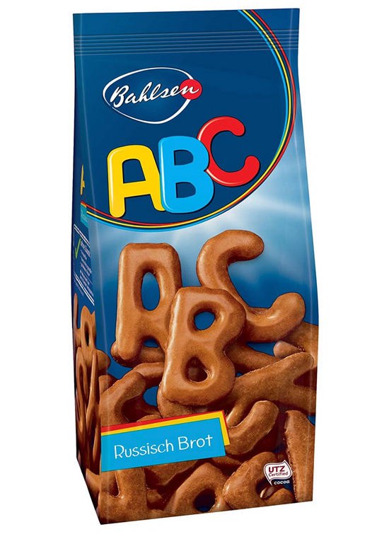 NEU - Bahlsen ABC / Russisch Brot 100g