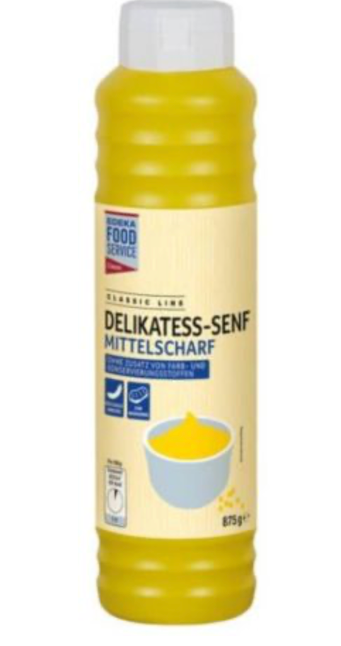 EFS Senf mittelscharf 875 ml