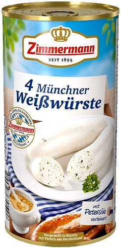 Münchner Weisswürste 4 Stk.  530gr.
