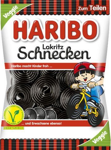 HARIBO Lakritz-Schnecken 175g