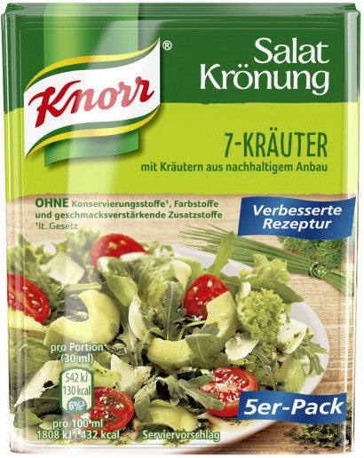 Knorr Salat Krönung 7 Kräuter 5er-Pack