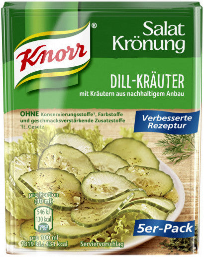 Knorr Salat Krönung Dill-Kräuter 5er-Pack