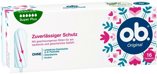 o.b. Tampons Super Plus 16 St.