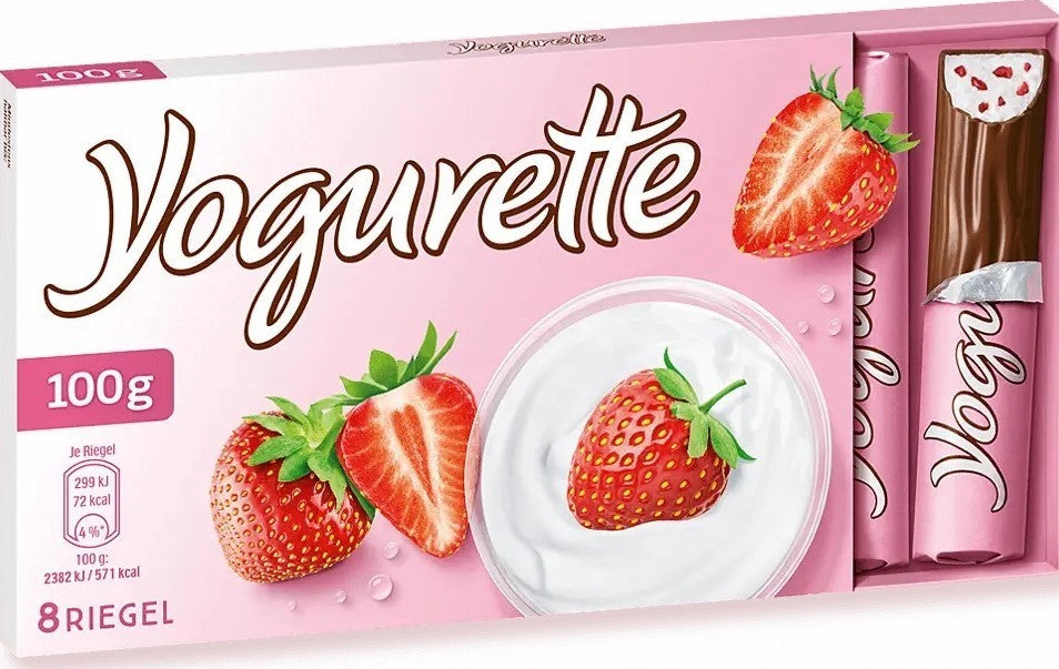 Yogurette Erdbeere Ferrero 100g EINZELPACK